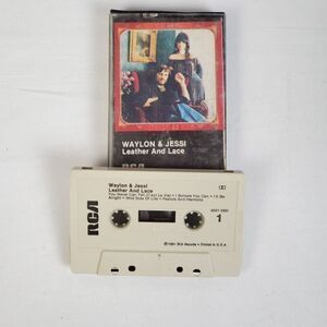 Waylon & Jessi - Leather and Lace Cassette Tape 1981 RCA